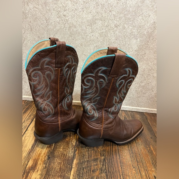 Shyanne Xero Gravity Embroidered Performance Western Boot Square toe - Picture 5 of 8